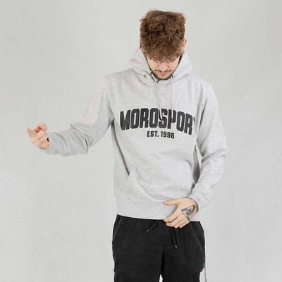 Bluza Hoodie Moro Sport Big University szara