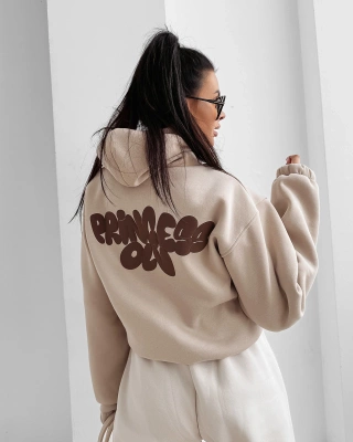 Bluza Olavoga Hoodie Frost Layer beżowa