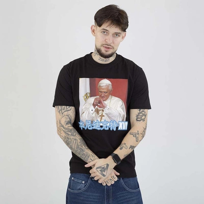 Koszulka Stoprocent Wini X Pope czarna