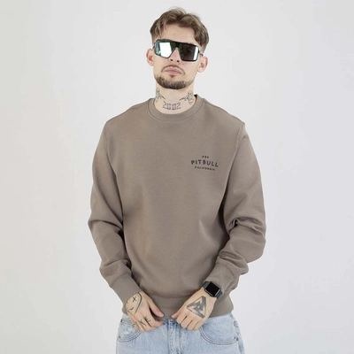 Bluza Pit Bull Crewneck Sampson szarobrązowa