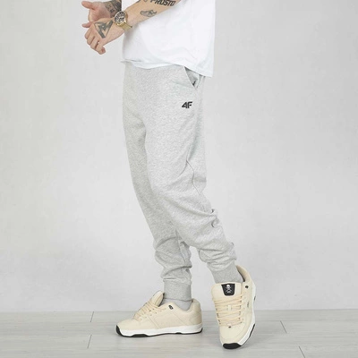 Spodnie dresowe 4F Joggery M603 jasne szare