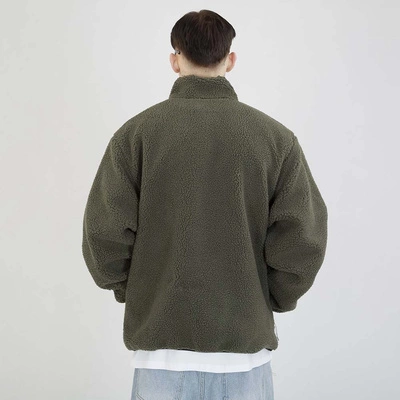 Kurtka Prosto Reverse Sherpa oliwkowa