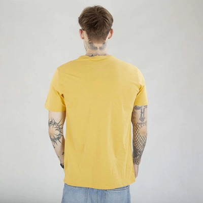 Koszulka Pit Bull Slim Fit San Diego CA Small Logo żółta