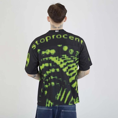 Koszulka Stoprocent Jersey Bullet czarny zielony