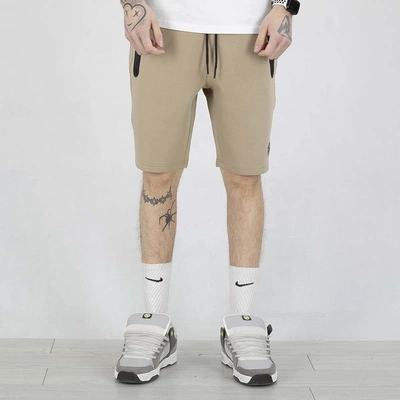 Krótkie spodenki Pit Bull Dogwood ciemne beżowe