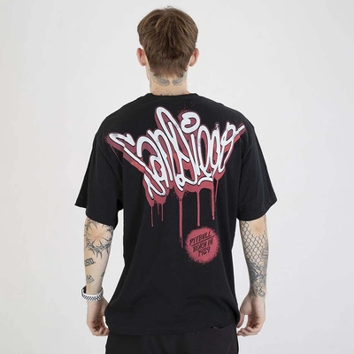 Koszulka Pit Bull Graffiti czarna