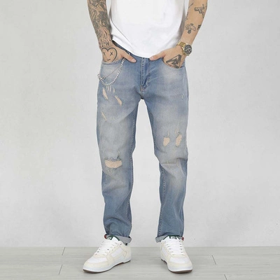 Spodnie Regular I8 Denim BOY27 light blue