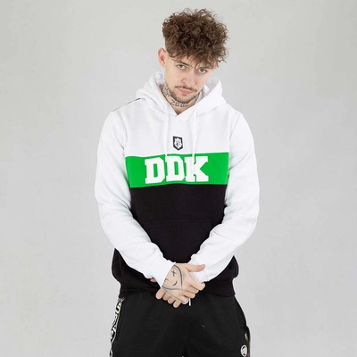 Bluza Dudek P56 Hoodie Tricolor biało zielona