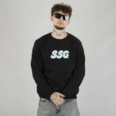 Bluza SSG Crewneck SSG Puff czarna