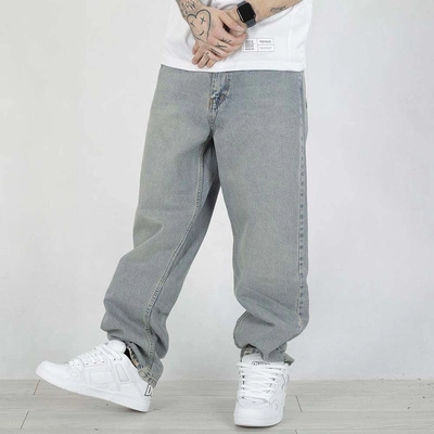 Spodnie Baggy I8 Denim BAG63 niebieskie