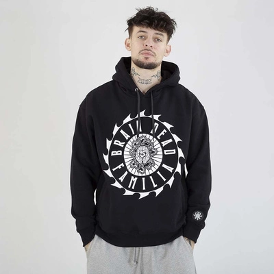 Bluza Brain Dead Familia Hoodie Sprocket czarna