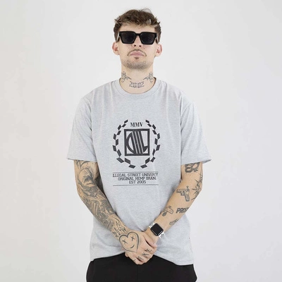 Koszulka Diil Laur szara czarna