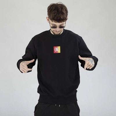 Bluza Diil Crewneck Gradient Square czarna