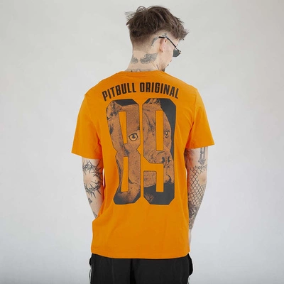 Koszulka Pit Bull Eighty Nine Dog pomarańczowa