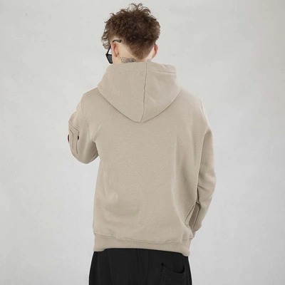 Bluza Alpha Industries Hoodie Alpha PP 146338 beżowa