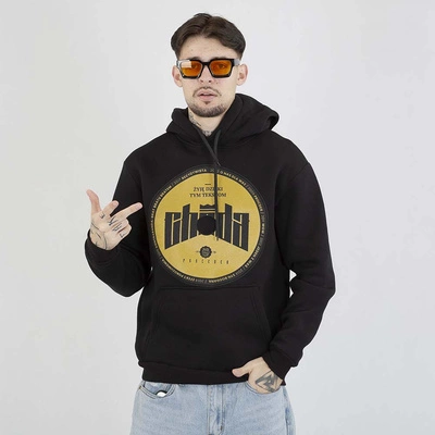 Bluza Chada Hoodie Żyję Dzięki Tym Tekstom czarna