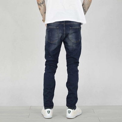 Spodnie I8 Denim SKIN04 Skinny dark blue