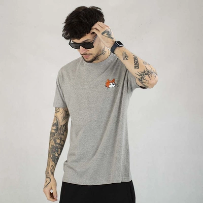 Koszulka Smerfy Mini Azrael szara