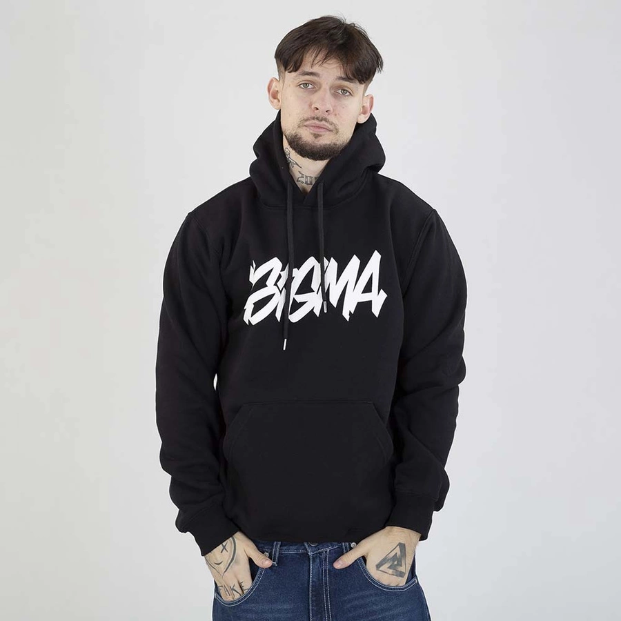 Bluza Hoodie Ciemna Strefa Sigma czarna