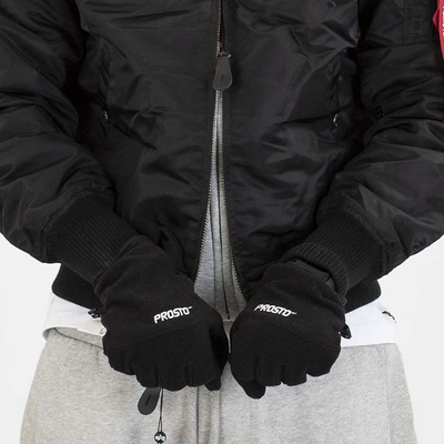 Rękawiczki Prosto Fleece czarne
