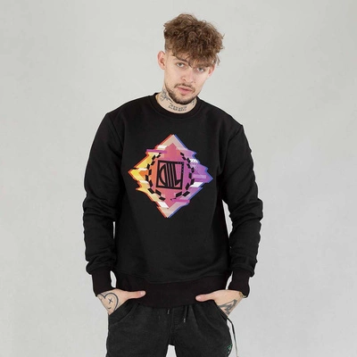 Bluza Diil Crewneck Abstract czarna