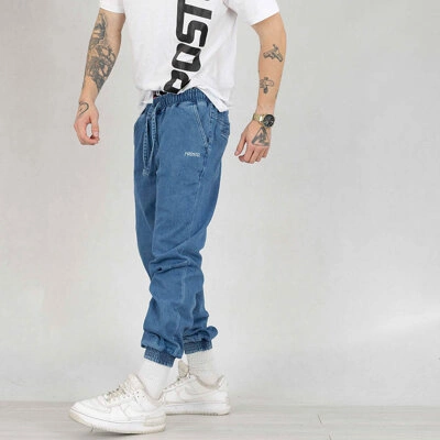 Spodnie Prosto Jogger Jeans Pazy blue