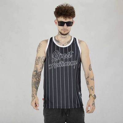 Tank Top Street Autonomy Baseball czarny