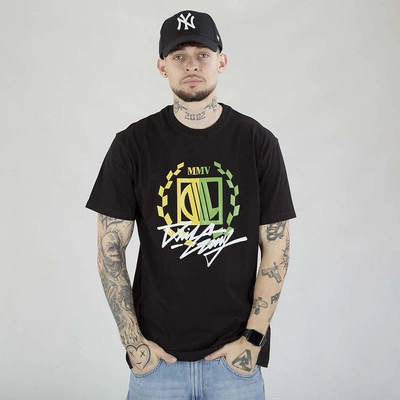 Koszulka Diil Laur Gang czarna biała