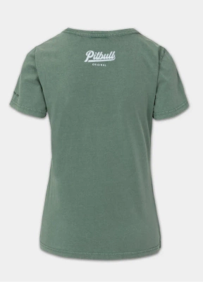 Koszulka Pit Bull Angel Logo zielona
