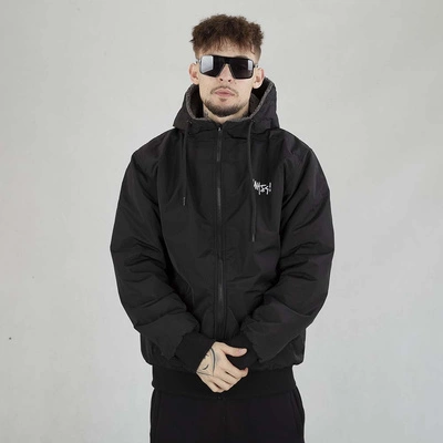 Kurtka Dwustronna Zimowa Mass Result szaro czarna