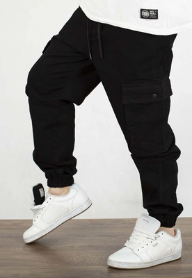 Spodnie Jogger I8 Denim BOY38 czarne