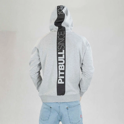 Bluza Pit Bull Hoodie Stafford szara