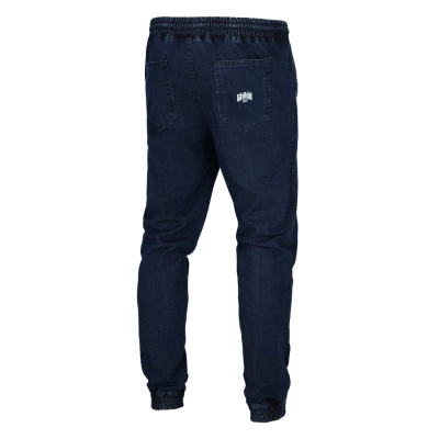 Spodnie Jogger Chada Jeans Kastet Logo ciemne niebieskie