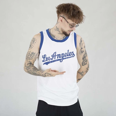 Tank Top 47 Brand MLB Los Angeles Dodgers Imprint 661473 biały