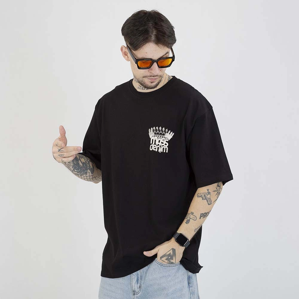 Koszulka Mass Crown czarna