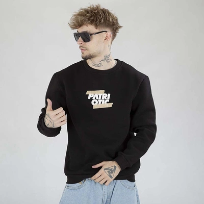 Bluza Patriotic Crewneck Cls Sticker czarna
