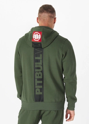 Bluza Pit Bull Hoodie Zip Hilltop 22 oliwkowa