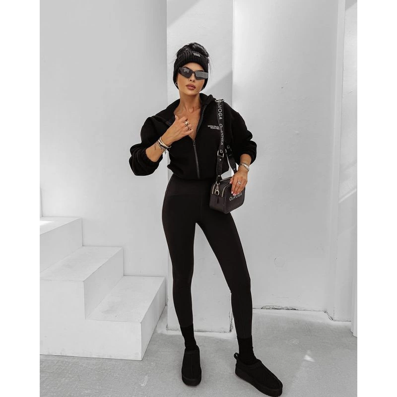 Bluza Olavoga Hoodie ZIP Creativa czarna