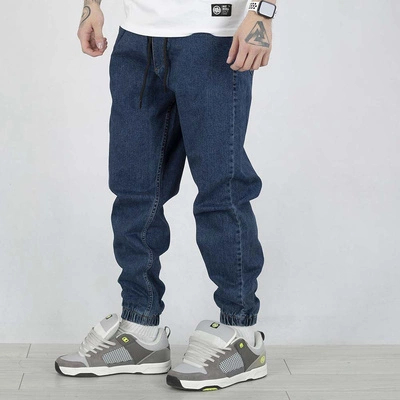 Spodnie Jogger I8 Denim BOY34 ciemne niebieskie