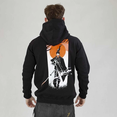 Bluza Brain Dead Familia Hoodie Samurai Represent czarna