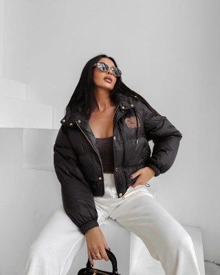 Kurtka damska Olavoga Viroon czarna