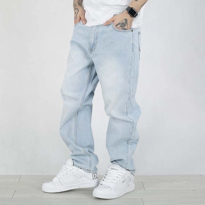 Spodnie Regular Prosto Jyng jasne niebieskie