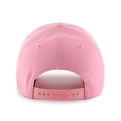 Czapka 47 Brand MLB New York Yankees '47 MVP Snapback różowa B-MVPSP17WBP