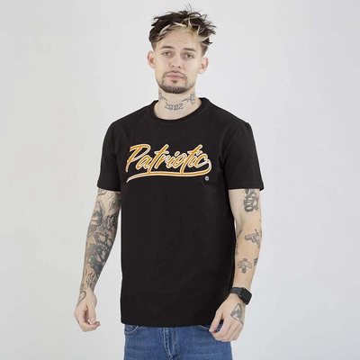 Koszulka Patriotic Retro Script czarna