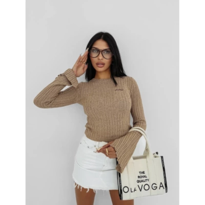 Bluzka Olavoga Zirra beżowa