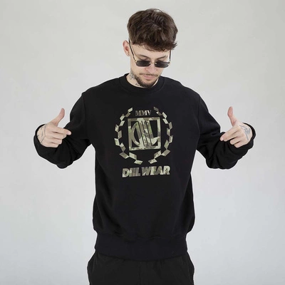 Bluza Diil Bez Kaptura Laur Moro czarna