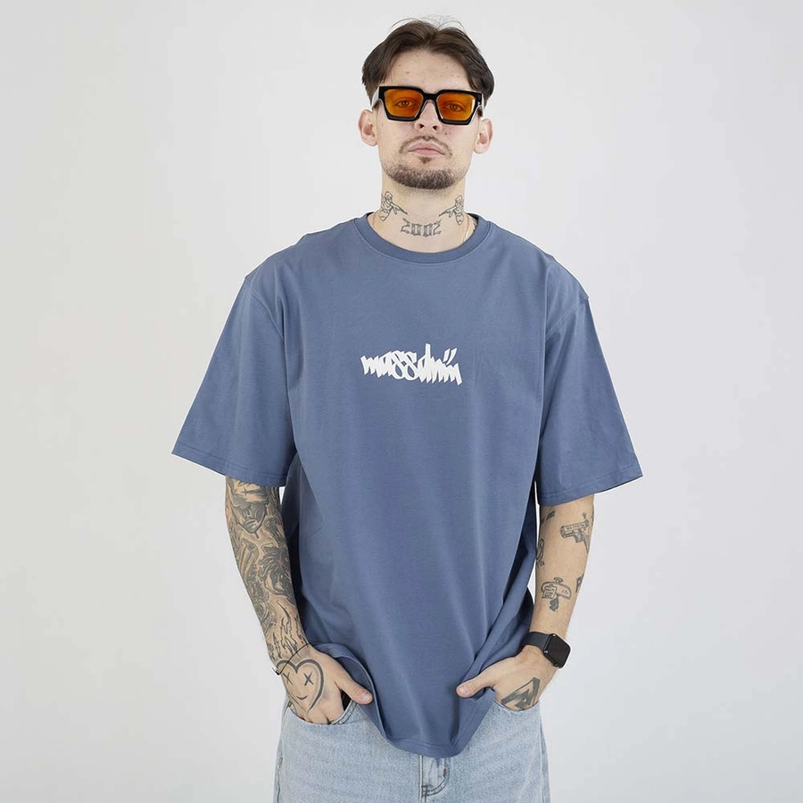 Koszulka Mass Nostalgia. Angel niebieska