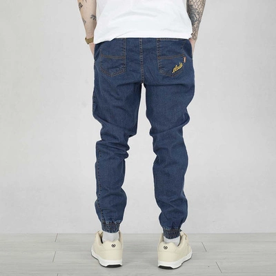 Spodnie Jogger Elade Handwritten dark jeans