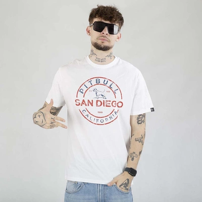 Koszulka Pit Bull San Diego INS. biała