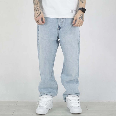 Spodnie Baggy I8 Denim BAG59 jasne niebieskie